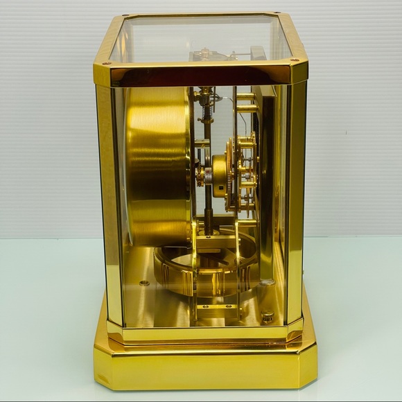 Jaeger-LeCoultre Atmos Square Face Mantel Clock Caliber 528-8 #408842 - Picture 13 of 14